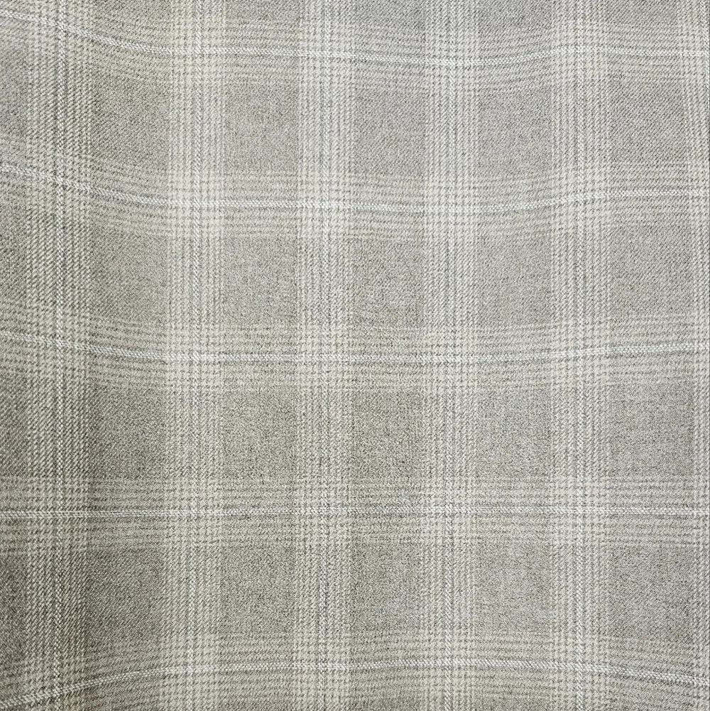 Banana Republic Women's Sleeveless Crewneck Plaid Shift Mini Dress Neutral Plaid